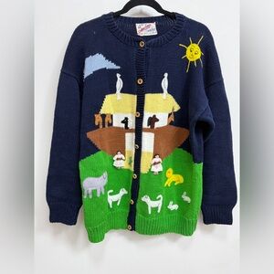 Cotton Salsa Sweater, vintage, EUC, O/S.